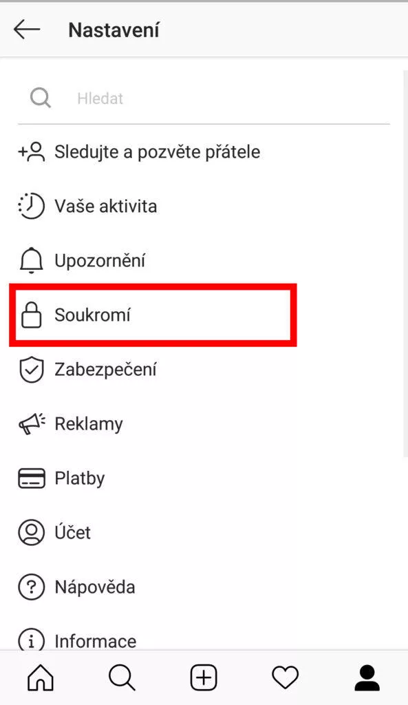 jak zrušit označení instagram
