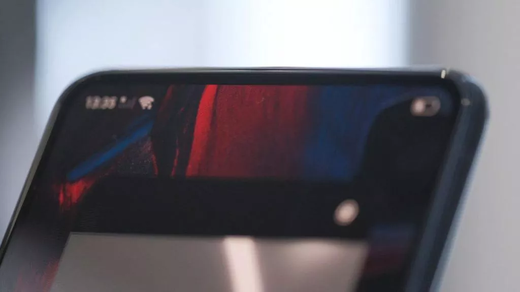 kamera pod displejem Oppo reálné foto 1