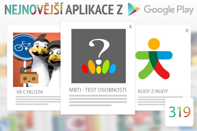 Nejnovější aplikace z Google Play #319: český MBTI test osobnosti