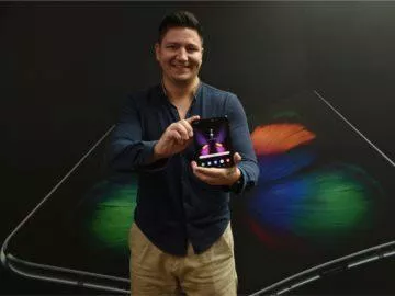 Petr Mišák a Samsung Galaxy Fold