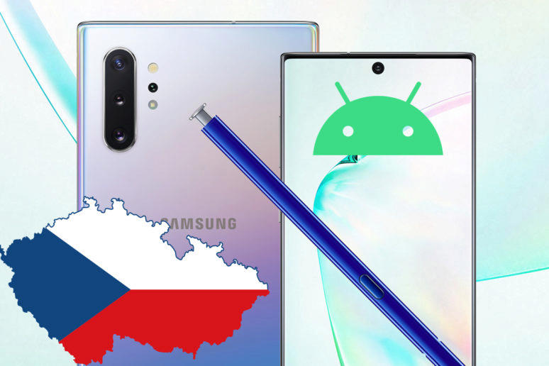 samsung galaxy note 10 aktualizace na android 10 v ČR
