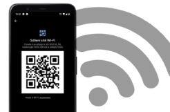 sdílení WiFi přes QR kód