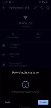 sdílení WiFi přes QR kód návod 5