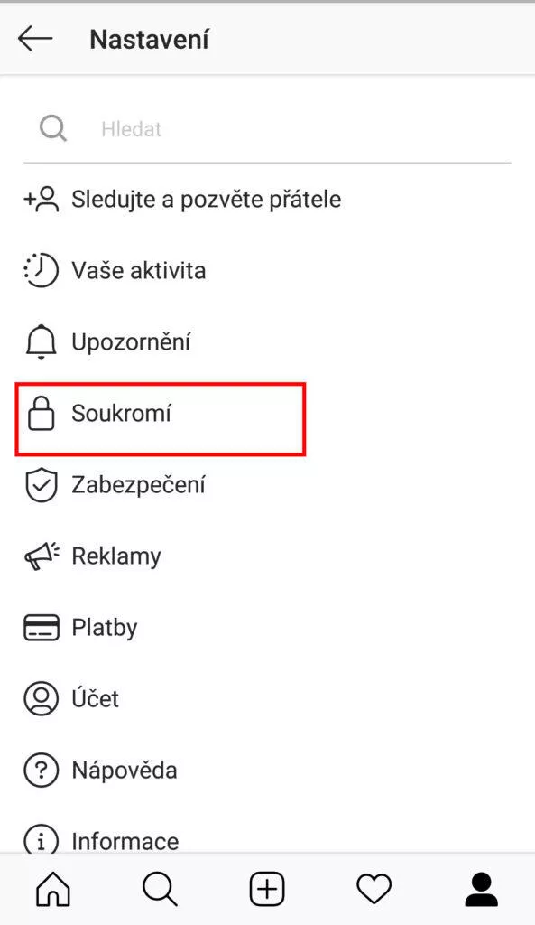 šikana instagram