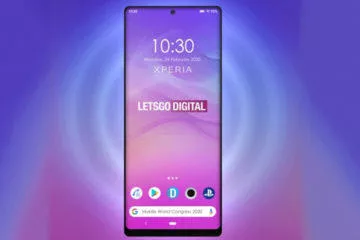 Sony 2020 telefon průstřel
