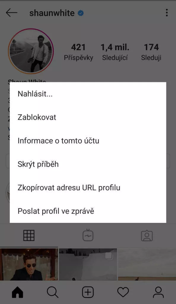 soukromé stories