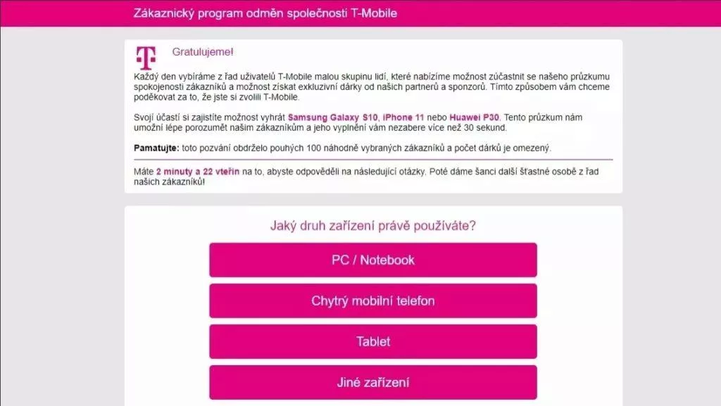 t-mobile podvodníci stránka
