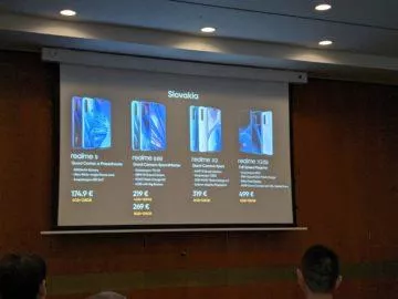 telefony Realme pro ČR tisková konference ceny SK