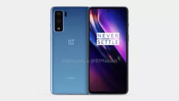 údajný OnePlus 8 Lite uniklý snímek 1