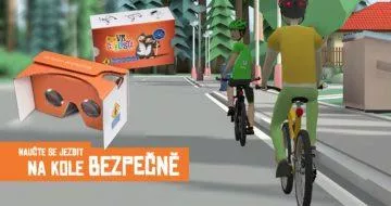 VR cyklista - jak jezdit na kole?