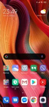 Xiaomi Mi Note 10 launcher