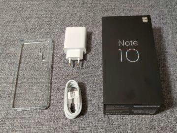 Xiaomi Mi Note 10 nabíjecí adaptér