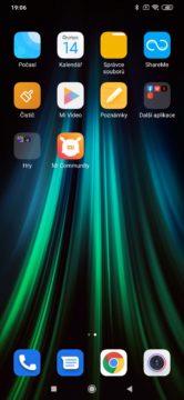 Xiaomi Redmi Note 8T aplikace