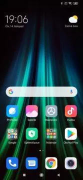 Xiaomi Redmi Note 8T launcher