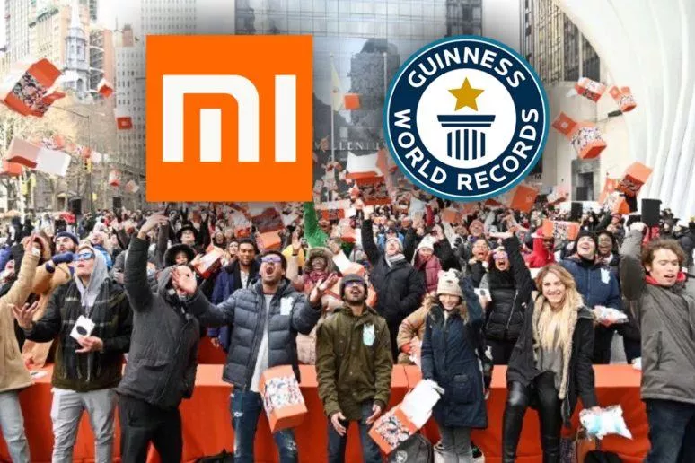 Xiaomi světový rekord Xiaomi světový rekord