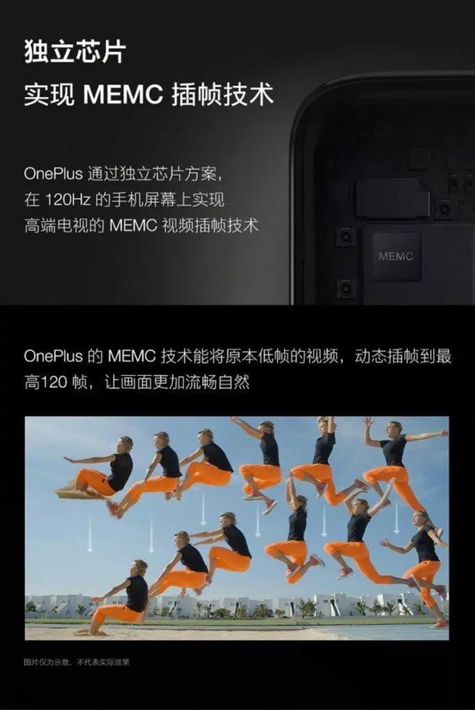 120Hz displej OnePlus specifikace 3