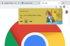 Chrome ovládání médií