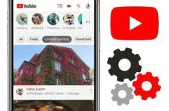 filtry obsahu v YouTube aplikaci filtry obsahu v YouTube aplikaci