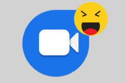 google duo emoji reakce