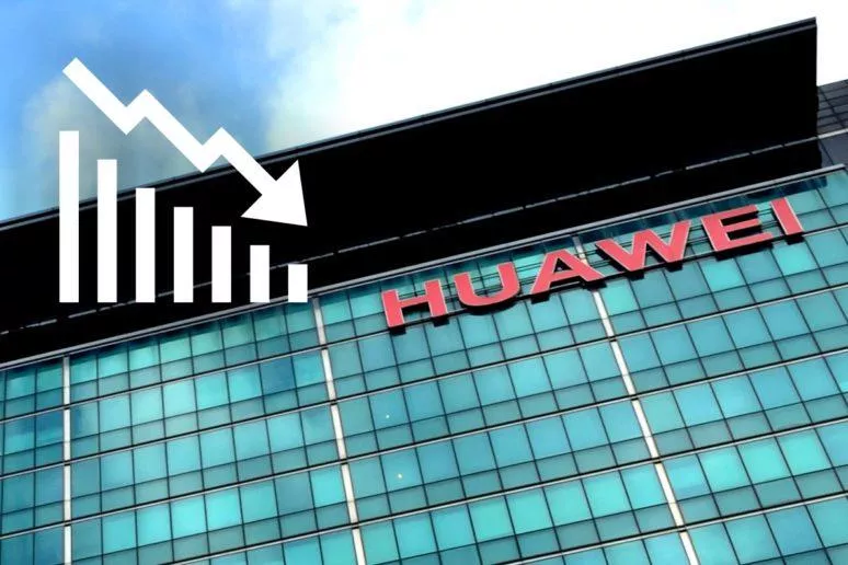 Huawei slabší prodeje