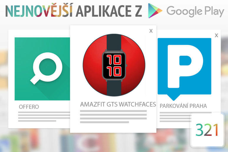 Nejnovější aplikace z Google Play #321: ciferníky pro Amazfit GTS