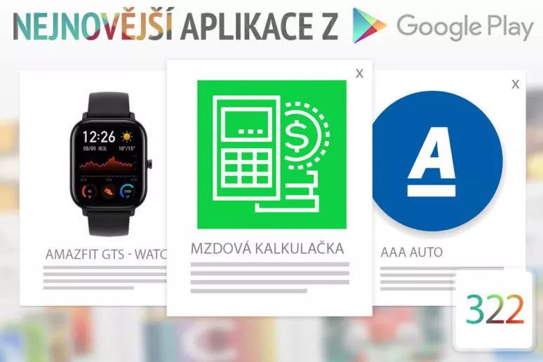 Nejnovější aplikace z Google Play #322: spočítejte si čistou mzdu