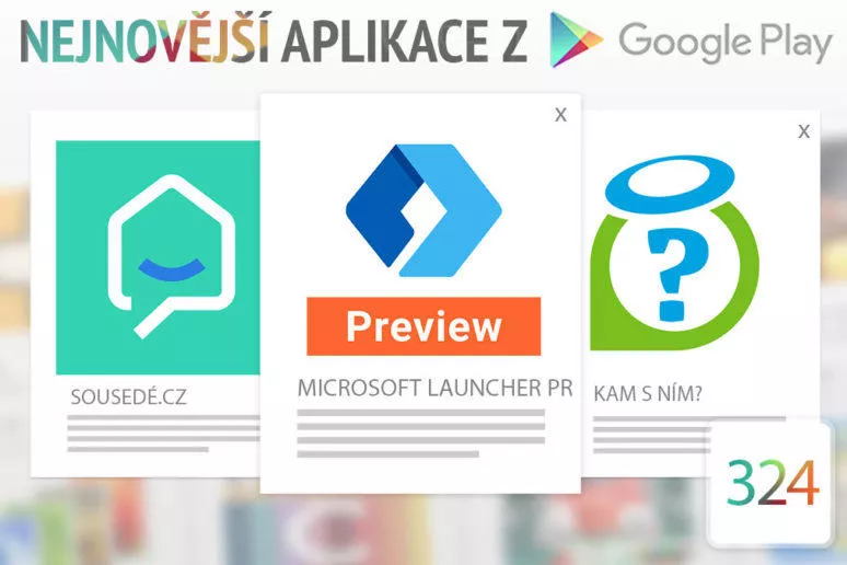 Nejnovější aplikace z Google Play #324: nový launcher od Microsoftu Nejnovější aplikace z Google Play #324: nový launcher od Microsoftu