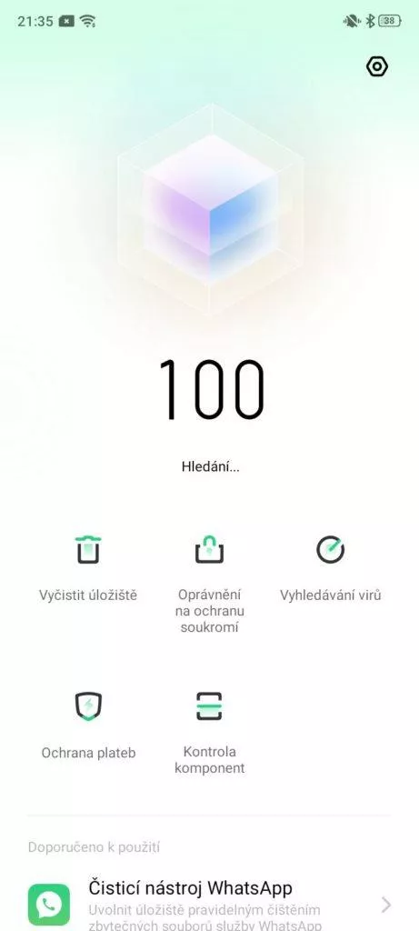 realme 5 spravce telefonu