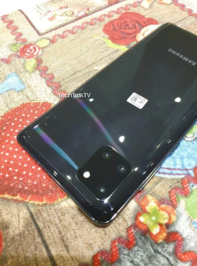 reálné fotky Galaxy Note10 Lite 2