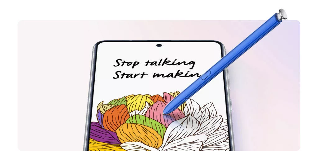 Samsung Galaxy Note10 Lite [SM-N770] 03. S-pen Writing and drawing_2