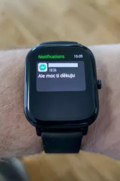 Xiaomi Amazfit GTS zpráva