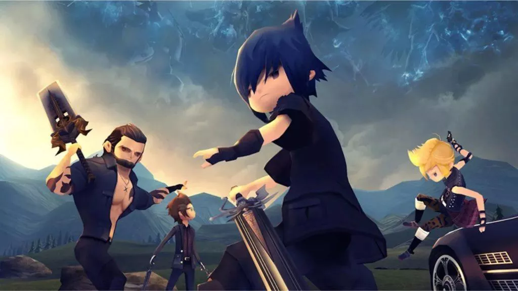 120Hz hry a aplikace Final Fantasy XV Pocket Edition