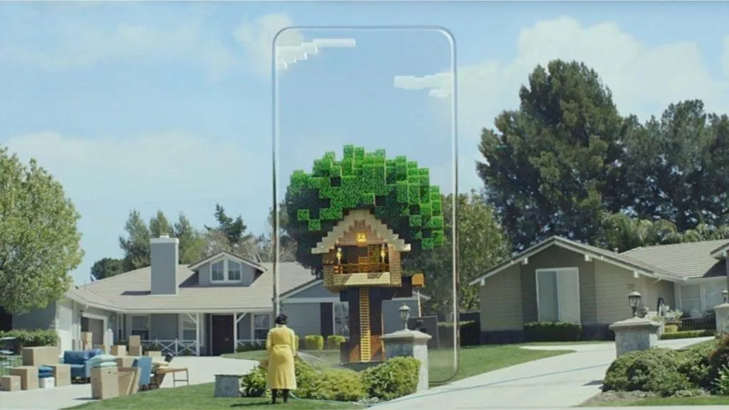120Hz hry a aplikace Minecraft Earth
