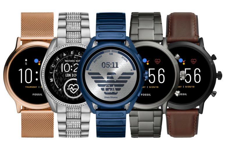 chytré hodinky Fossil Michael Kors Emporio Armani 2020