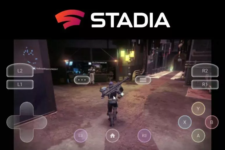 Google Stadia bez gamepadu TouchStadia Google Stadia bez gamepadu TouchStadia