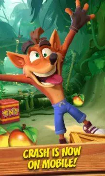 mobilní hra Crash Bandicoot 2