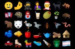 nová emoji unicode 2020