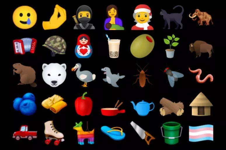 nová emoji unicode 2020