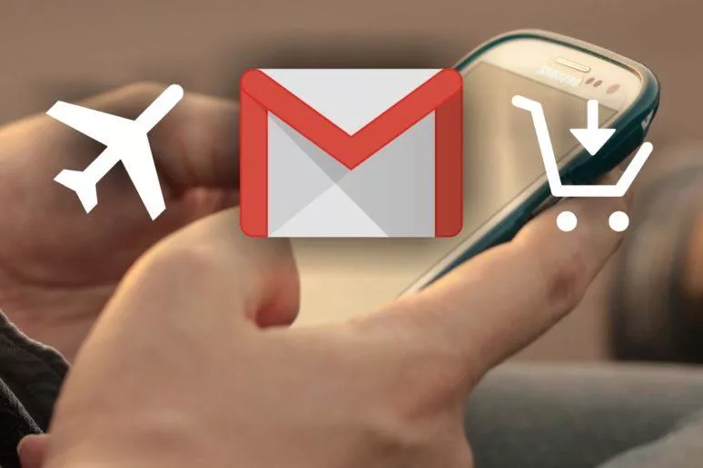 nové kategorie Gmail Travel Cestování Purchase Objednávky