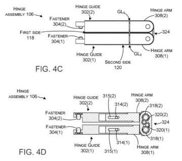 ohebný displej Microsoft Surface patent 2
