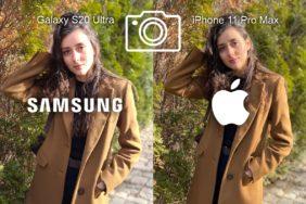 porovnání fotoaparátů Samsung Galaxy S20 Ultra iPhone 11 Pro Max