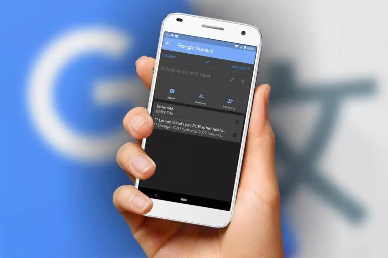 Překladač Google tmavý režim Překladač Google tmavý režim