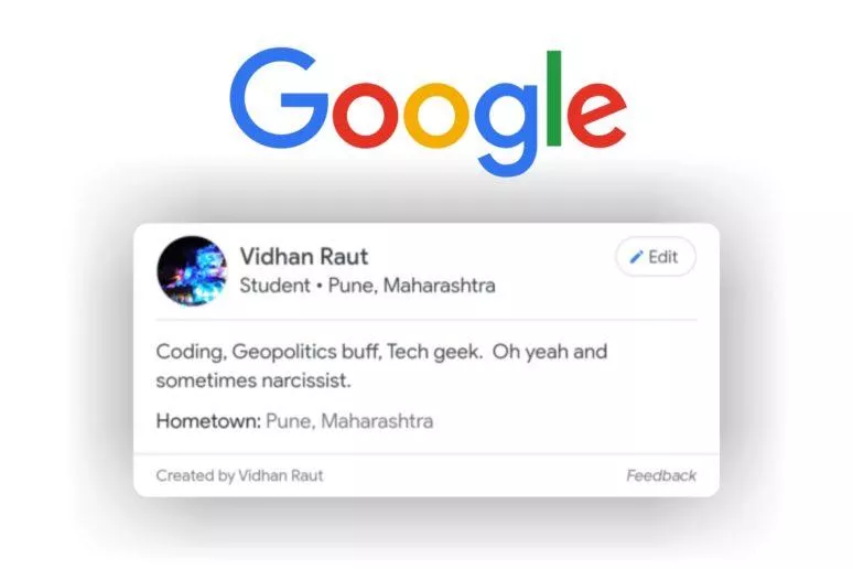 profilové karty Google vyhledávání profilové karty Google vyhledávání