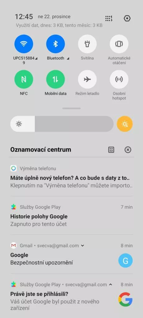 realme x2 pro notifikace