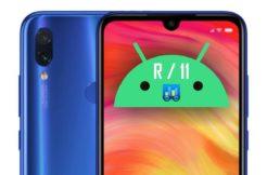 Redmi Note 7 Android 11 Geekbench test