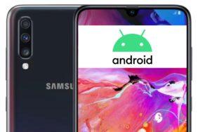 Samsung Galaxy A70 Android 10