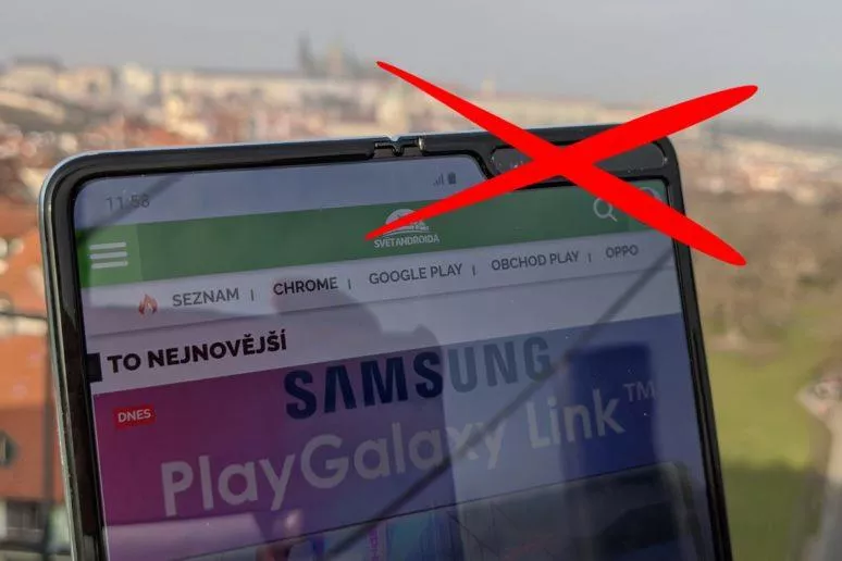 Samsung Galaxy Fold 2 neviditelná přední kamera Samsung Galaxy Fold 2 neviditelná přední kamera