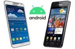 Samsung Galaxy S II Note 3 Android 10