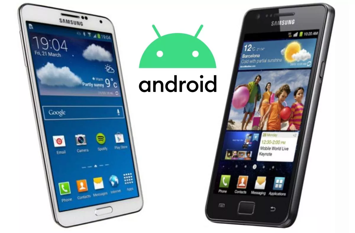 Samsung Galaxy S II Note 3 Android 10