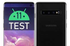 Samsung Galaxy S10 Plus Android 11 GeekBench test